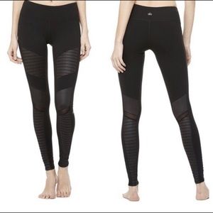 Alo Yoga Black Moto Leggings Size XS
